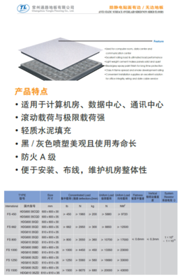 武汉防静电地板产品相册与服务——武汉市兴铁新型材料
